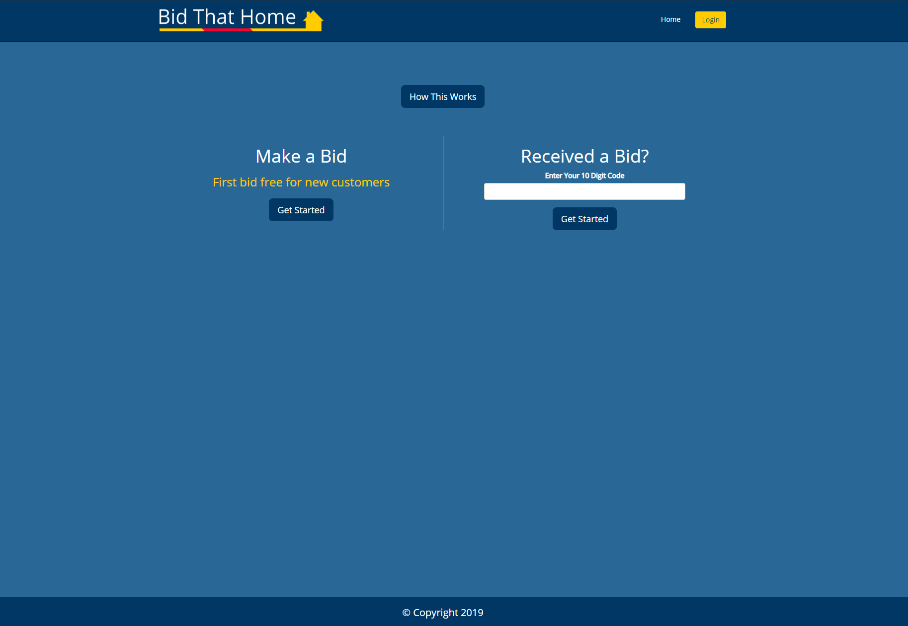 Bid That Home Homepage